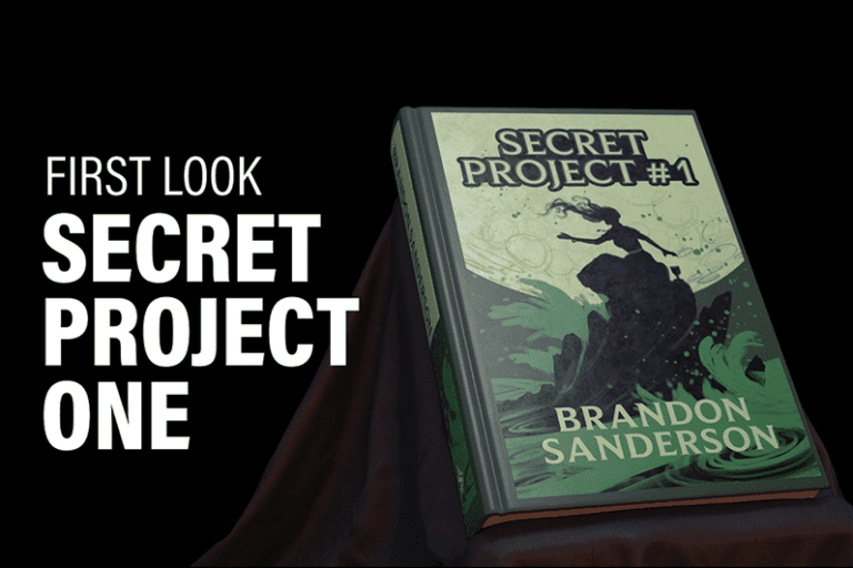 Brandon Sanderson COMPLETE secret project #1 #2 #3 #4 Kickstarter