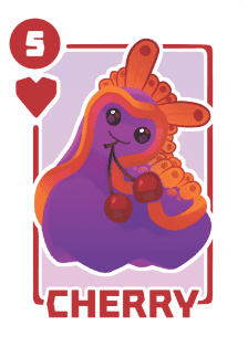 Cherry Go Fish Card