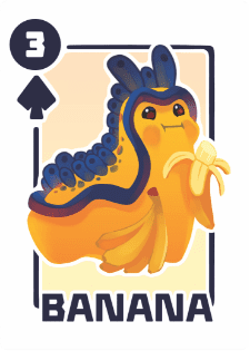 Banana Go Fish Card